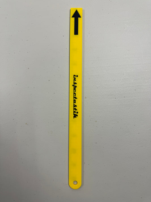 Inspectastik (YELLOW with BLACK ARROW)