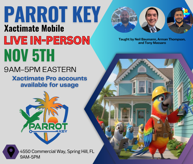 Xactimate Mobile In-Person Class 11/5